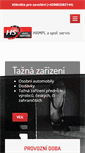 Mobile Screenshot of hsautoservis.cz